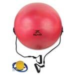 Ficha técnica e caractérísticas do produto Bola de Pilates com Extensor 65 Cm Muvin Blg-400 Vermelho