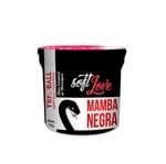 Ficha técnica e caractérísticas do produto Bolinha Soft Ball Mamba Negra C/3 Soft Love Unica 12GR