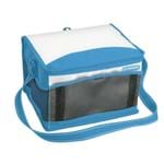 Ficha técnica e caractérísticas do produto Bolsa Térmica Cooler Tropical 12 Litros Azul Soprano