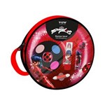 Ficha técnica e caractérísticas do produto Bolsinha Red Ladybug - Batom + Brilho + Estojo de Maquiagem