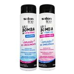 Ficha técnica e caractérísticas do produto Bomba De Crescimento Salon Line – Kit Shampoo + Condicionador – Salon Line