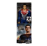 Boneco Superman Armadura Metalizada Liga da Justiça 30 Cm - Mattel