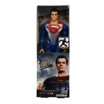 Ficha técnica e caractérísticas do produto Boneco Liga da Justiça 30cm - Superman Armadura Metalizada - Mattel