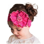 Ficha técnica e caractérísticas do produto Bonito Forma Flor Bebé do Headband de pano de algodão Decoração Acessórios Headwear cabelo