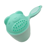Ficha técnica e caractérísticas do produto Bonito Forma Urso dos desenhos animados Baby Shampoo Cup para a lavagem do cabelo Ferramenta de Bath Crianças Shampoo Cup