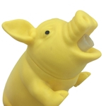 Ficha técnica e caractérísticas do produto Bonito Shrilling Pig Squeaky Rubber Pig Toy Relaxe Toy Squeez Toy realista