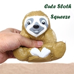 Ficha técnica e caractérísticas do produto Bonito Sloth descompress?o lenta Nascente Squeeze aliviar Squishies Brinquedos