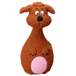 Ficha técnica e caractérísticas do produto Bonito Squeaky engraçado cão gato brinquedos Latex Chew Dentes Brinquedos sonoros Pet Toy Limpo Em destaque
