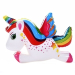 Ficha técnica e caractérísticas do produto Bonito Unicorns mole lenta Nascente Cartoon Doll Creme Perfumado Estresse Toy Relief