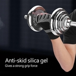 Ficha técnica e caractérísticas do produto BOODUN 1 Pair Anti-skid Sports Weight Lifting Half Finger Protection Gym Gloves