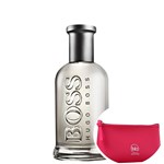 Ficha técnica e caractérísticas do produto Boss Bottled Hugo Boss Eau de Toilette - Perfume Masculino 30ml+Beleza na Web Pink - Nécessaire