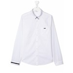 Ficha técnica e caractérísticas do produto Boss Kids Camisa com Detalhe Contrastante - Branco