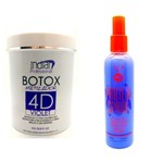 Ficha técnica e caractérísticas do produto Botox 4d Indian Matizador Violet + Protein Spray Np Hair - Np Hair Sulotions