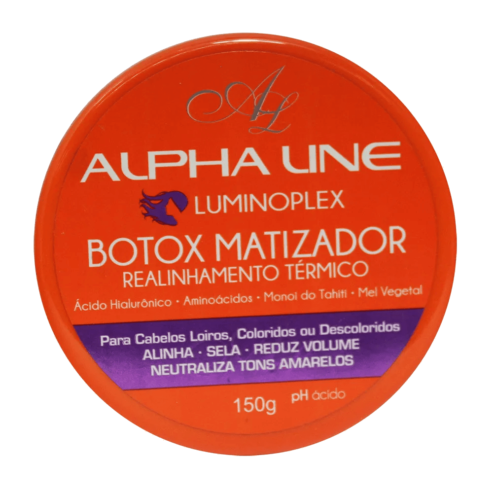 Ficha técnica e caractérísticas do produto Botox Alpha Line Matizador Luminoplex 150g