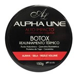 Ficha técnica e caractérísticas do produto Botox Alto Impacto Cicatrização Capilar 150g - Alpha Line