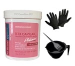 Ficha técnica e caractérísticas do produto Botox Capilar Argan Platinum Matizada For Beauty 1kg
