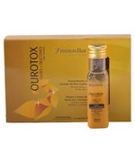 Ficha técnica e caractérísticas do produto Botox Capilar Minas Flor Ourotox - Caixa com 6 Ampolas 20ml Cada - Loja