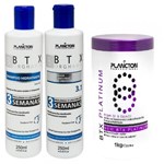 Ficha técnica e caractérísticas do produto Botox Plancton Platinum 1kg Sem Formol + Kit Tratamento Btx Orghanic Plancton