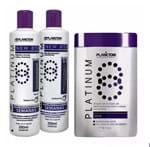 Botox Platinum Plancton Matizador 1kg Shampoo e Cond 250ml