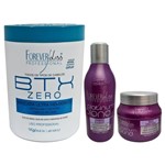 Ficha técnica e caractérísticas do produto Botox Zero 1kg Shampoo e Máscara Platinum Blond Forever Liss - Forever Liss Professional