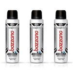 Ficha técnica e caractérísticas do produto Bozzano Invisible 48hs Desodorante Aerosol 90g - Kit com 03