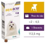 Ficha técnica e caractérísticas do produto Bravecto para Cães de 2 a 4,5 Kg