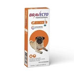Ficha técnica e caractérísticas do produto Bravecto Transdermal 250mg Para Cães De 4,5kg A 10kg