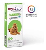 Ficha técnica e caractérísticas do produto Bravecto Transdermal para Cães de 10 a 20kg - 500mg - Msd