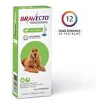 Ficha técnica e caractérísticas do produto Bravecto Transdermal Para Cães De 10 A 20kg - 500mg