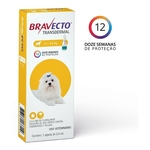 Ficha técnica e caractérísticas do produto Bravecto Transdermal Para Cães De 2 A 4,5kg - 112,5mg