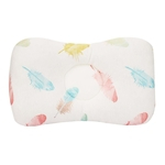 Ficha técnica e caractérísticas do produto Breathable Cotton Baby Pillow Sleep Protection Anti Roll Cushion Flat Head HL