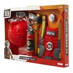 Ficha técnica e caractérísticas do produto Brincando de Ser Kit Bombeiro com Colete Indicado para + 3 Anos Vermelho Multikids - BR963