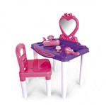 Ficha técnica e caractérísticas do produto Brinquedo Infantil Master Penteadeira Fashion com Cadeira - Poliplac