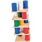 Ficha técnica e caractérísticas do produto Brinquedo Pedagogico Madeira Torre Inteligente 18 Placas