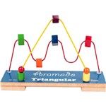 Ficha técnica e caractérísticas do produto Brinquedo Pedagógico Triangular Aramado Carlu
