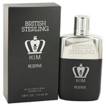 Ficha técnica e caractérísticas do produto British Sterling Him Reserve Eau de Toilette Spray Perfume Masculino 112 ML-Dana