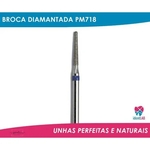 Ficha técnica e caractérísticas do produto Broca Diamantada 718 Lixadeira Unha Nail