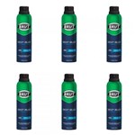 Ficha técnica e caractérísticas do produto Brut Deep Blue Desodorante Aerosol 48h 150ml (Kit C/06)