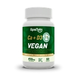 Ficha técnica e caractérísticas do produto CA + D3 VEGANO + Vitamina D - 60 Cápsulas