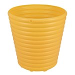 Ficha técnica e caractérísticas do produto Cachepô Vaso para Flores Amarelo 5,5L - Tramontina