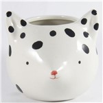 Ficha técnica e caractérísticas do produto Cachepot de Cerâmica Vaso Decorativo Fox With Dots Urban