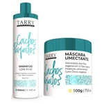 Cachos Perfeitos Kit Shampoo Low Poo 500ml + Máscara Umectante 500g Tarry Profissional