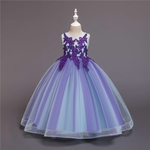 Ficha técnica e caractérísticas do produto Caçoa meninas Lace Formal Dress for Wedding Party Wear