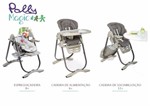 Ficha técnica e caractérísticas do produto Cadeira de Alimentação Polly Magic Truffles - Chicco