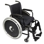 Ficha técnica e caractérísticas do produto Cadeira de Rodas Avd Alumínio Avd 38 Cm Vermelha - Ortobras