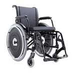 Ficha técnica e caractérísticas do produto Cadeira de Rodas Avd Alumínio Avd 38 Cm Prata - Ortobras