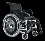 Ficha técnica e caractérísticas do produto Cadeira de Rodas AVD Alumínio Pés Fixos 40cm Branco Ortobras (Cód. 7451)