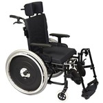 Ficha técnica e caractérísticas do produto Cadeira de Rodas Avd Alumínio Reclinável 46cm Preta - Ortobras