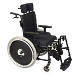 Ficha técnica e caractérísticas do produto Cadeira de Rodas AVD Alumínio Reclinável - Ortobras-Prata-42