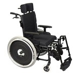 Ficha técnica e caractérísticas do produto Cadeira de Rodas AVD Alumínio Reclinável - Ortobras-Prata-44